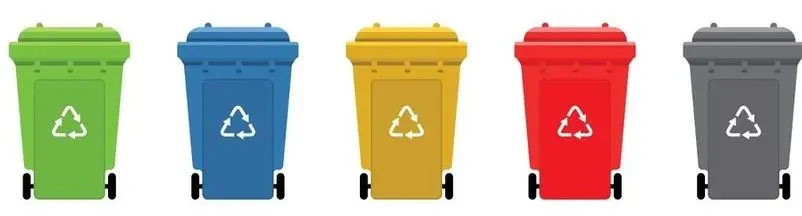 Dustbin Colours For Recycling Items