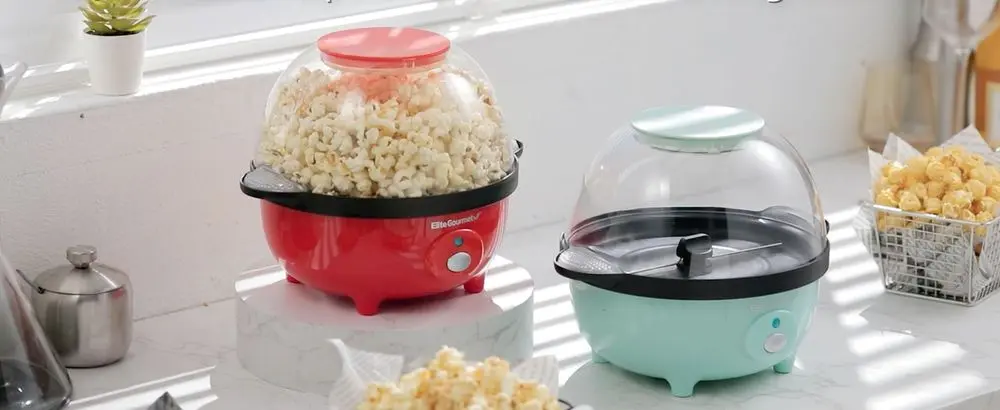 Popcorn Makers Beside Window