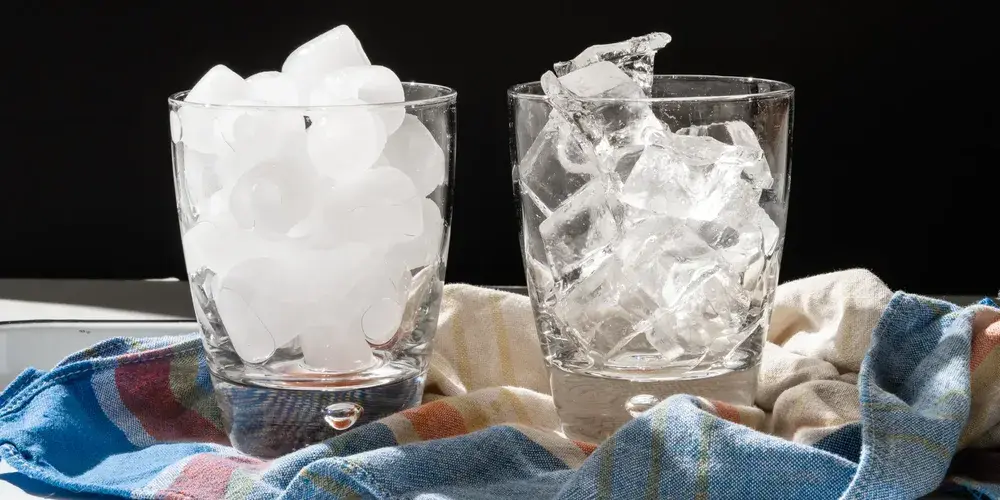 Ice Cube Drink Glasses