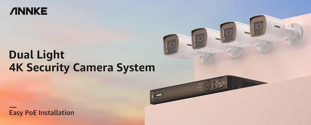 ANNKE 5MP Night Vision CCTV Kit