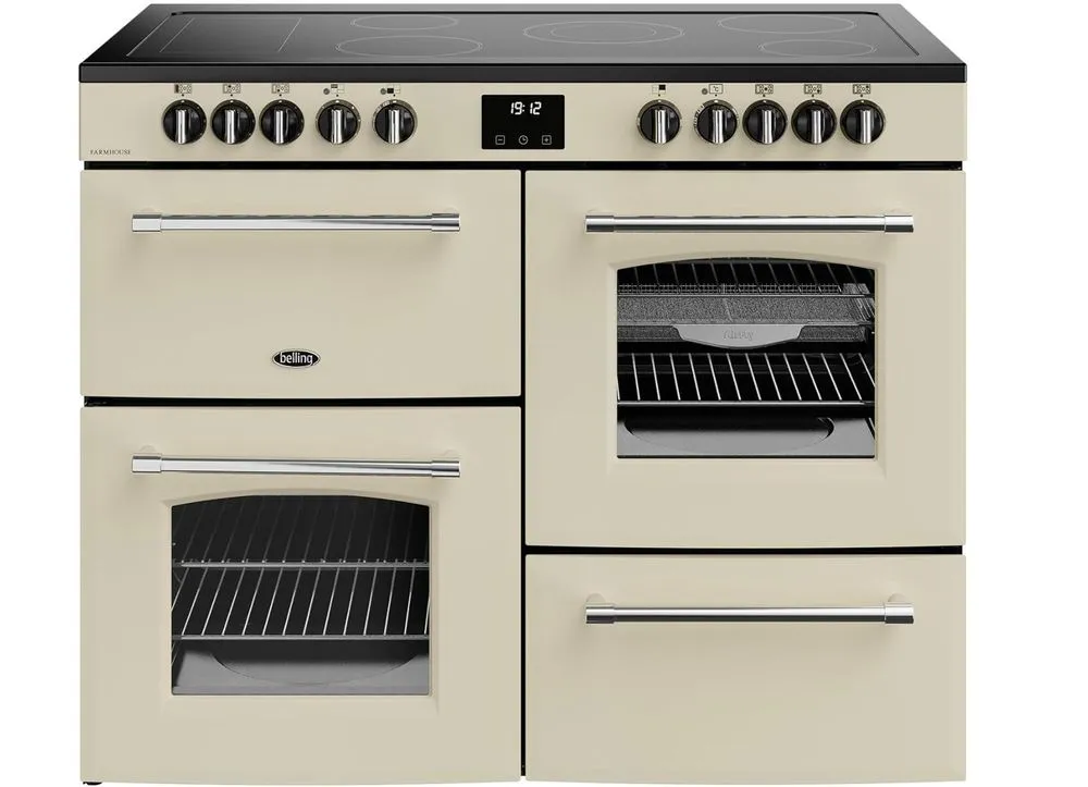 Belling Farmhouse 110E Cooker With 2 Oven Spaces