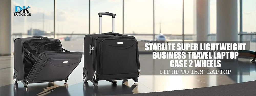 DK Luggage Starlite Super Travel Case In Airport