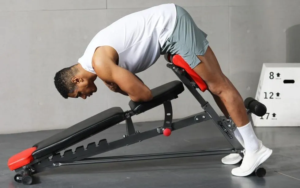 Finer Form Multi FID Weight Bench In Black