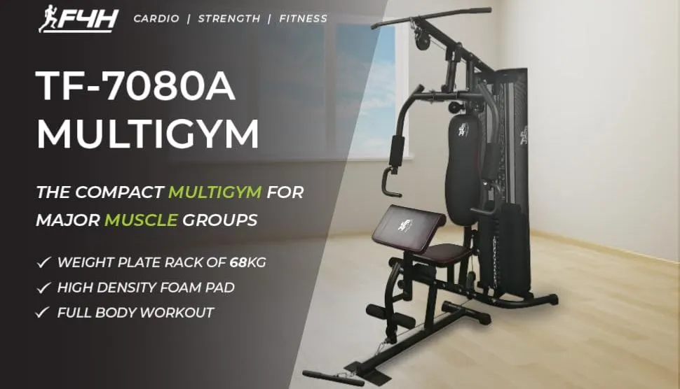 Fit4Home 7080A 68 KG Gym Full Body Training