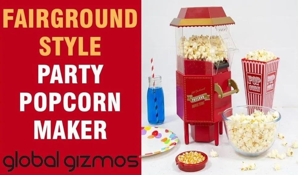 Global Gizmos Air Popcorn Machine For The Party