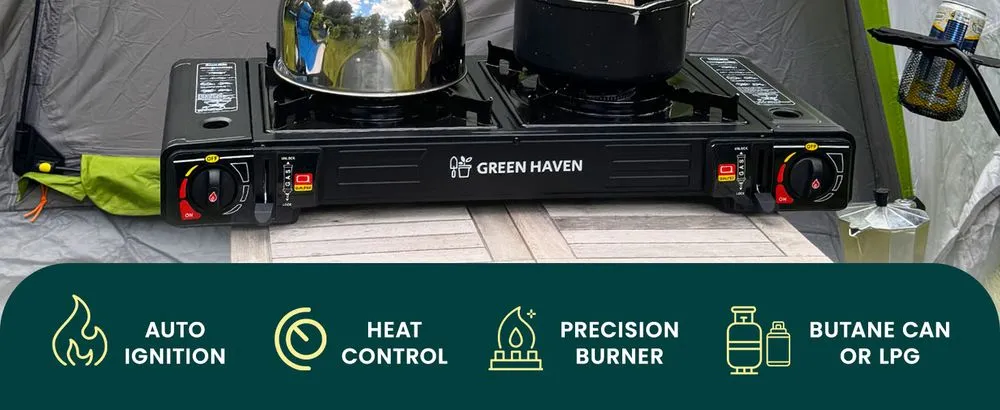 Green Haven Camping Stove Butane LPG