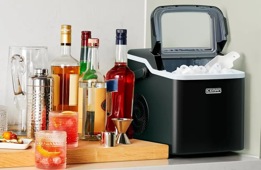 Iceman Countertop Dual-Size Ice Maker Machine