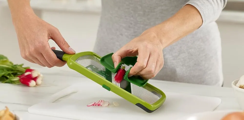 Joseph Joseph Multi-Grip Mandoline With Chopping Board