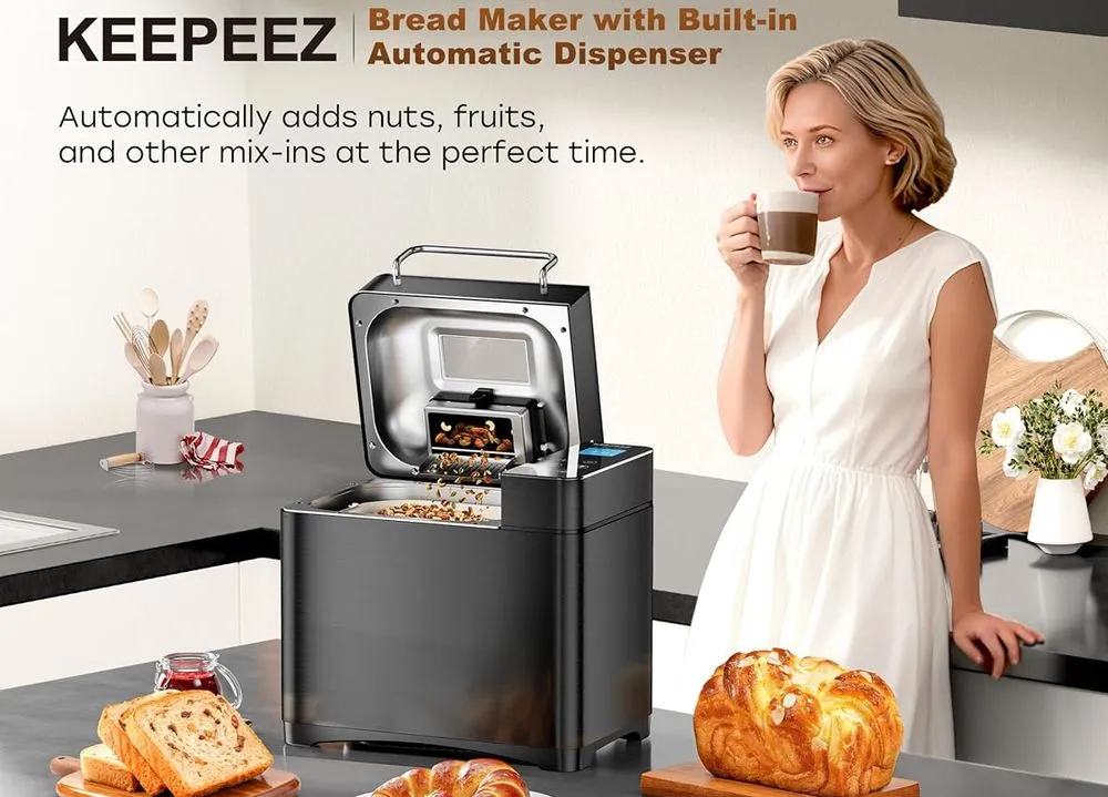 Keepeez Pro 710 Watts Bread Maker In Kitchen