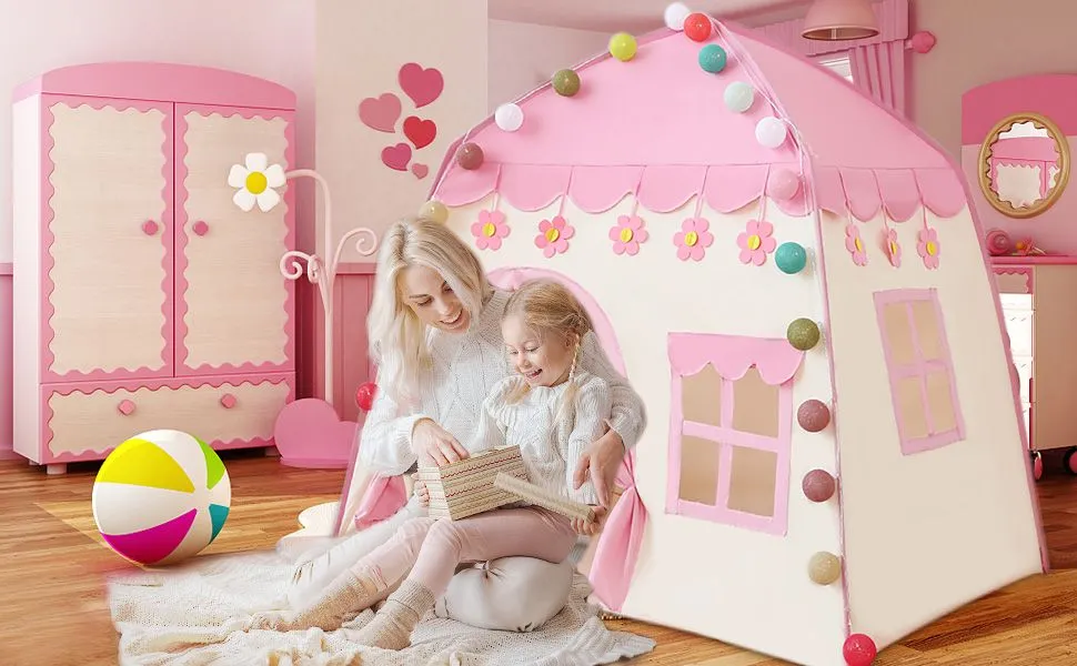 Labeol Princess Large Kids Play House With Mother
