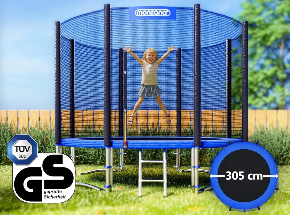 Monzana Outdoor Garden Trampoline 305 cm