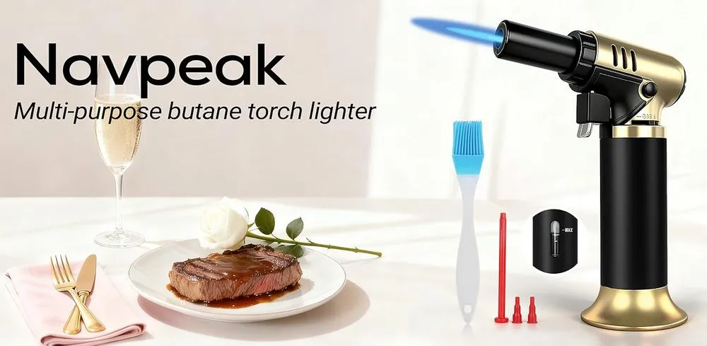 Navpeak Kitchen Blow Torch Butane