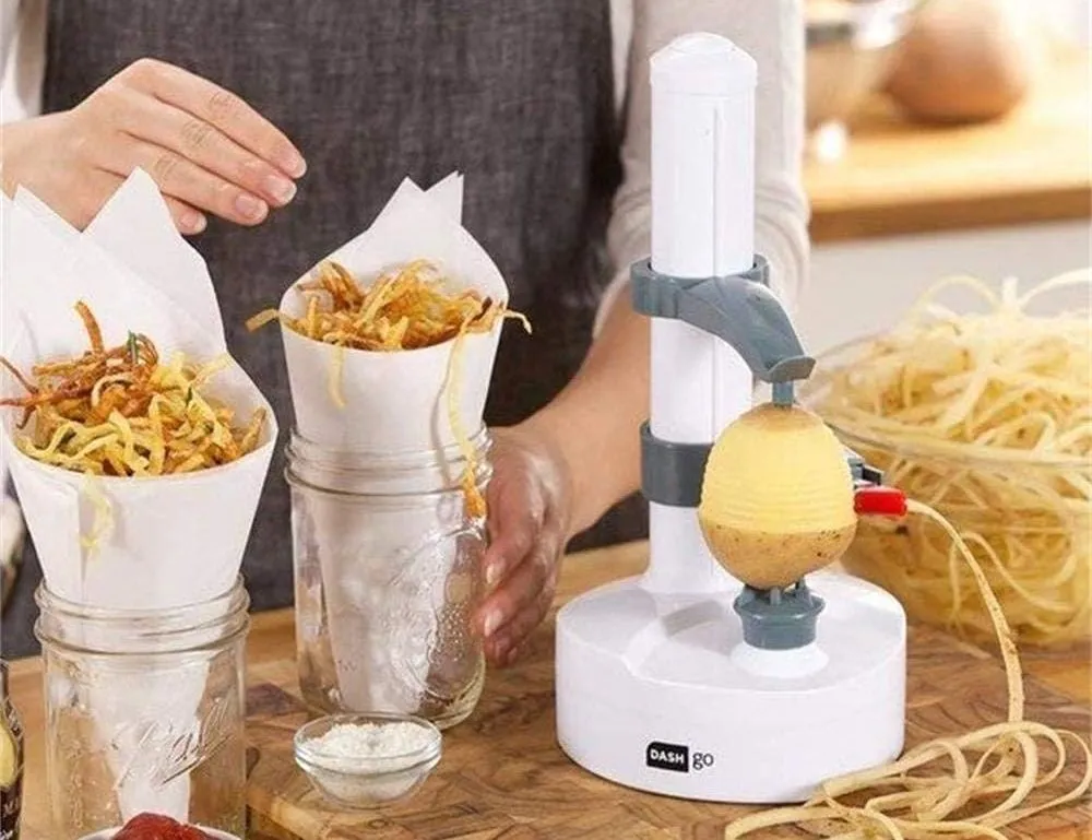 ParaCity Rotating Electric Apple Peeler In Kitchen