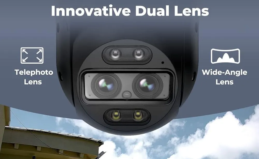 Reolink 4K Plug-In CCTV Camera Outdoor