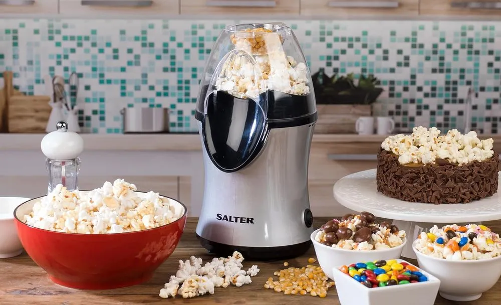 Salter Electric Popcorn Maker With Snacks