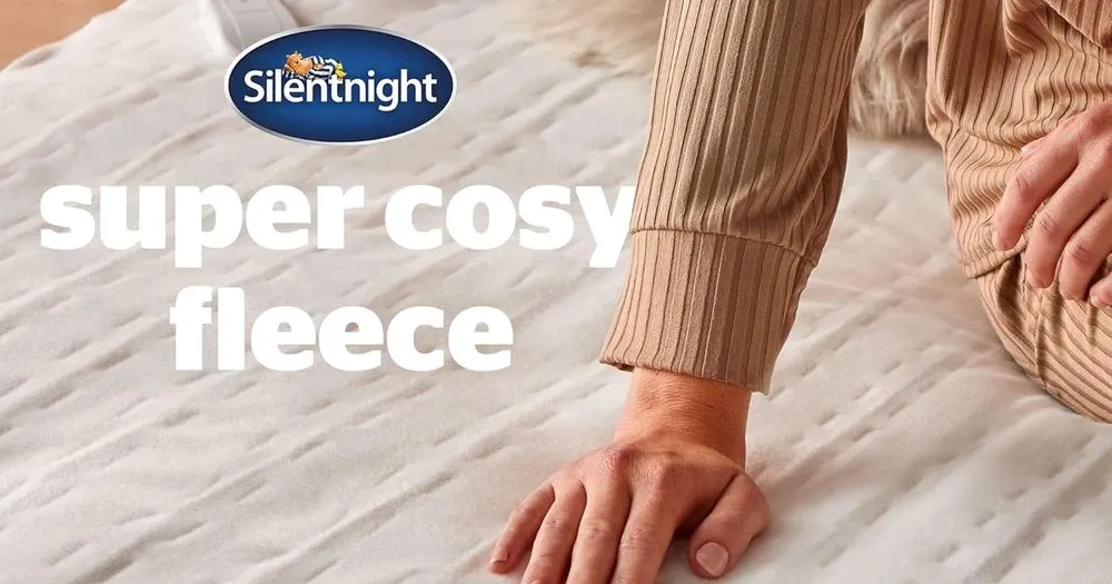 Silentnight Double Heated UnderBlanket In Fleece