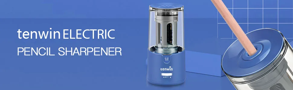 Tihoo Auto-Stop Electric Steel Pencil Sharpener