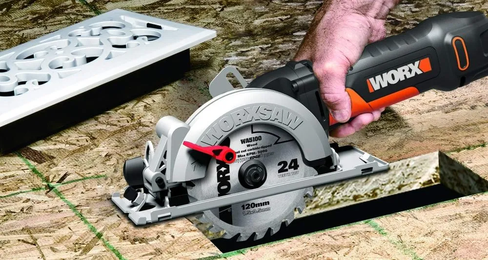 WORX WX439 500W Compact Circular Saw In Red