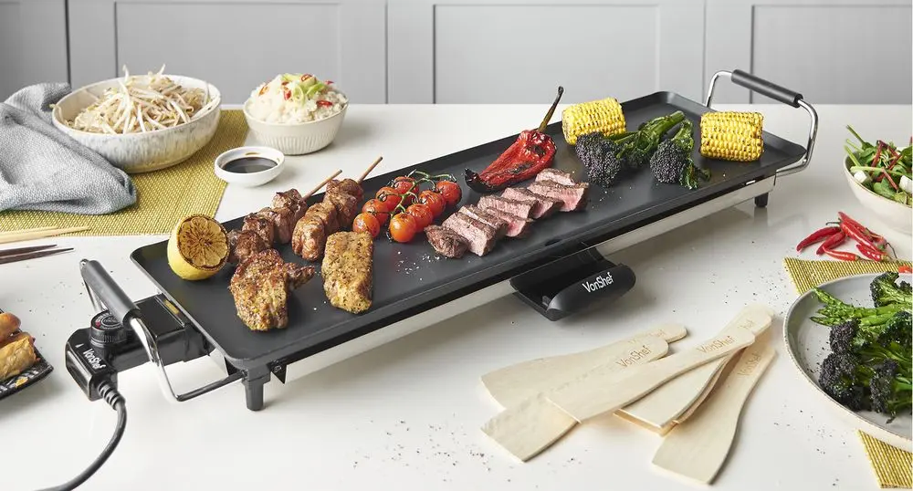 Induction Teppanyaki Plate In Black