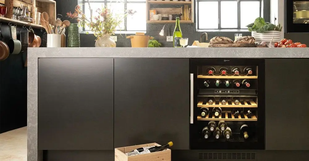 Wine And Beverage Fridge Under Counter