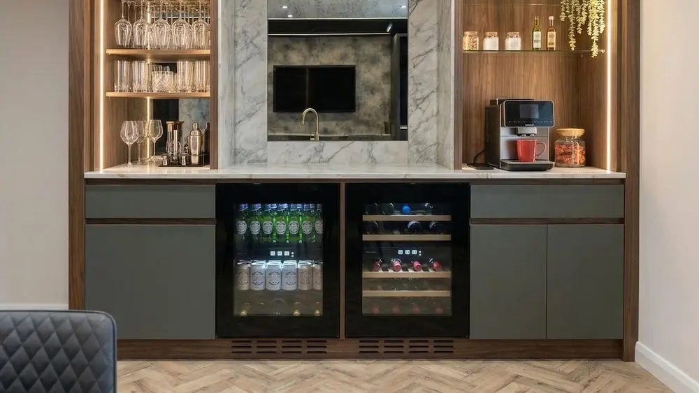 Dual Zone Wine Coolers Under Countertop
