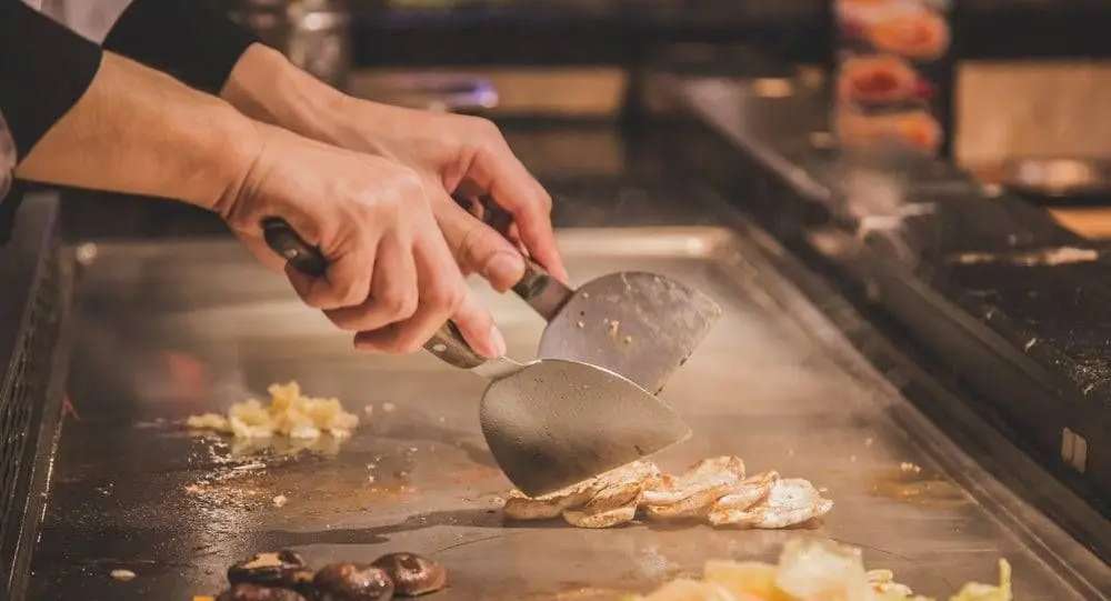 Grill Teppanyaki Plate & Scraper