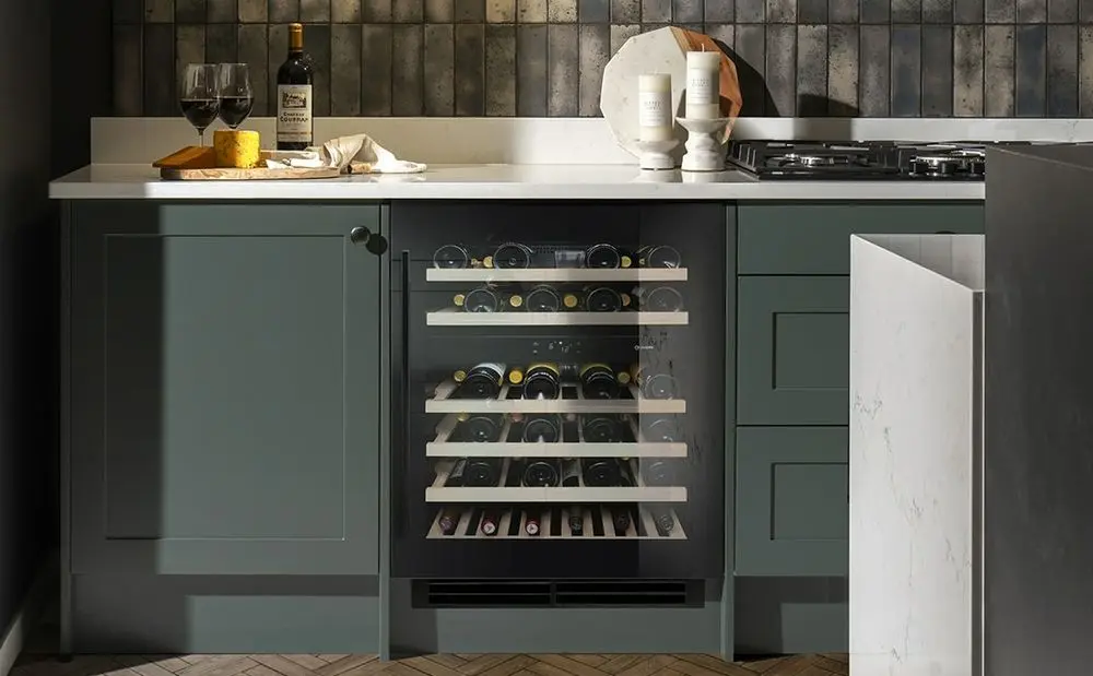 Wine Fridge And Beer Fridge Built In