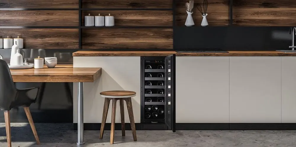 Tall Wine Fridge x6 Racks