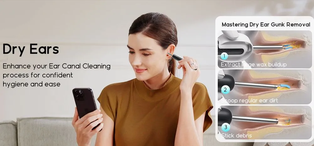 Bebird R1 Ear Wax Cleaner Otoscope Gunk Removal