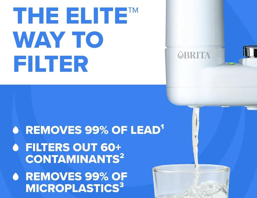 BRITA Mounted Water Filter In White