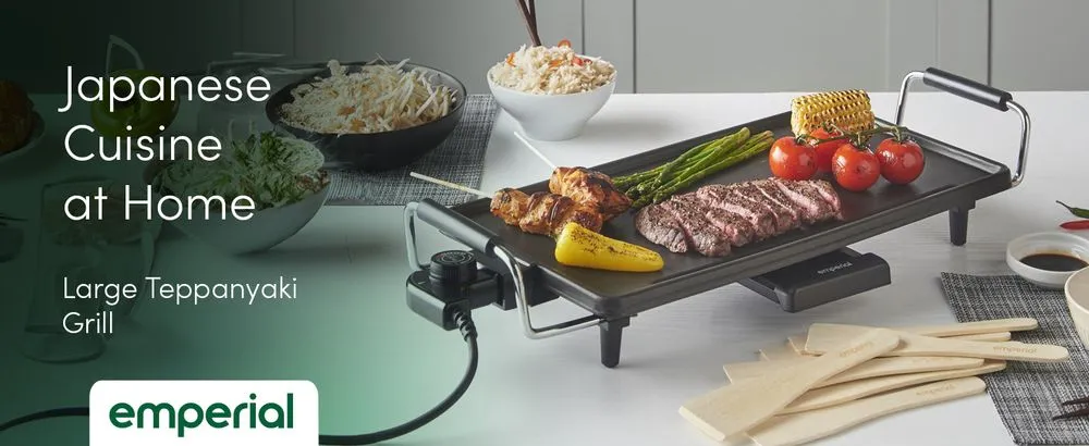 Emperial Teppanyaki BBQ Grill & Cable