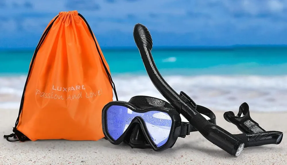 Luxpard Scratch-Resistant Snorkel Set With Bag