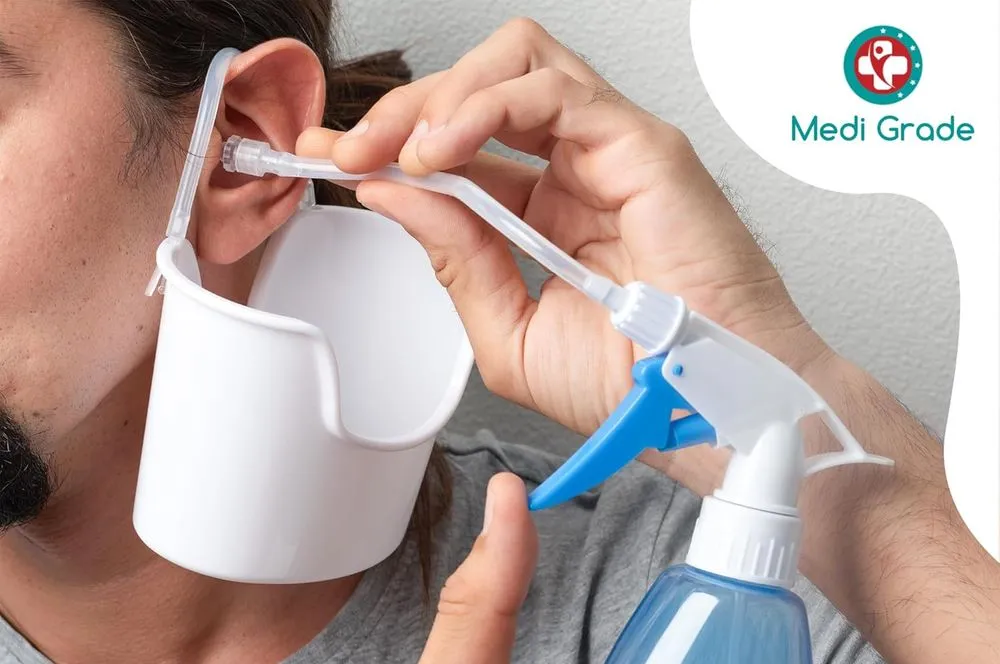 Medi Grade Earwax Removal Cleaner Bottle