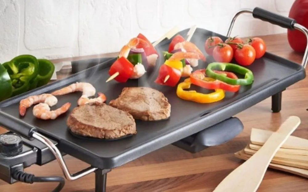 Trendi Teppanyaki BBQ Table Top Grill With Heat Options