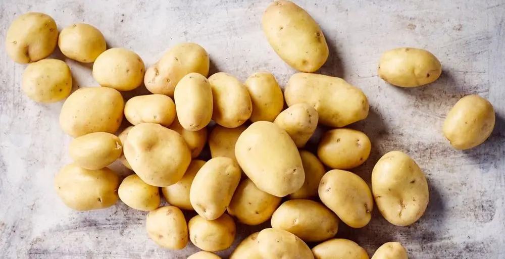 Clean Potatoes For The Rumbler
