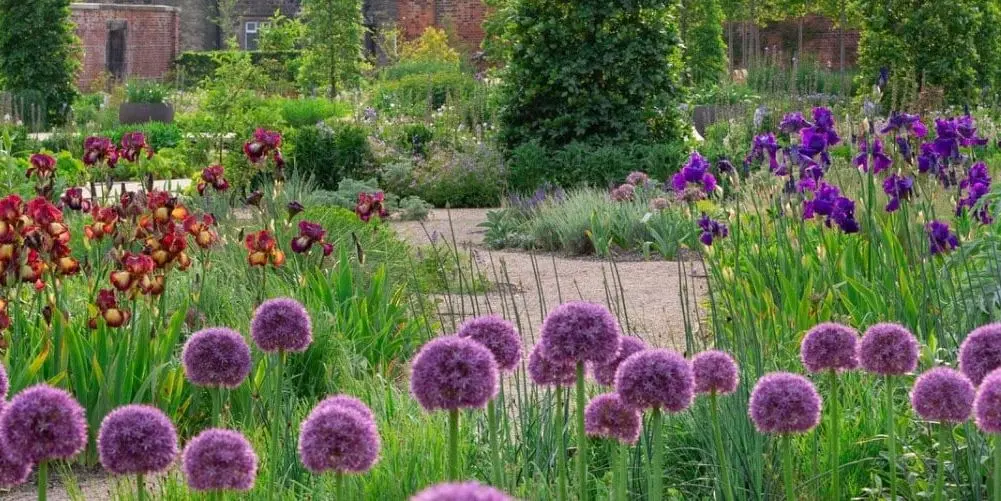 Garden In Perfect Condition With Flowers