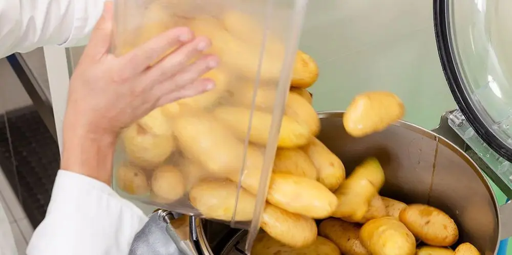 Huge Spud Peeler Machine