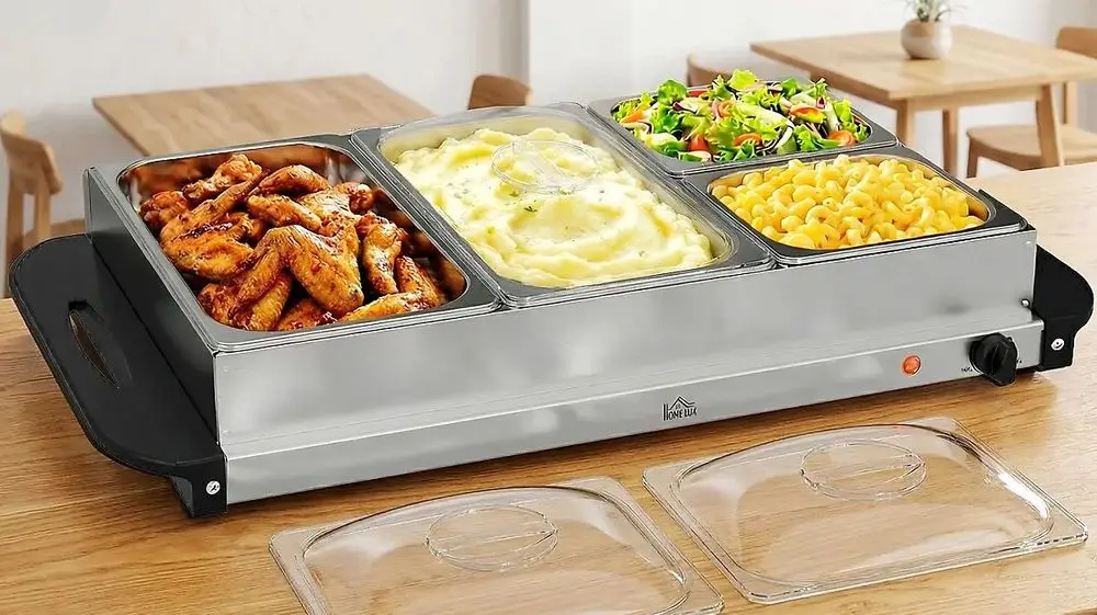 Electric Food Warmer Glass Lids