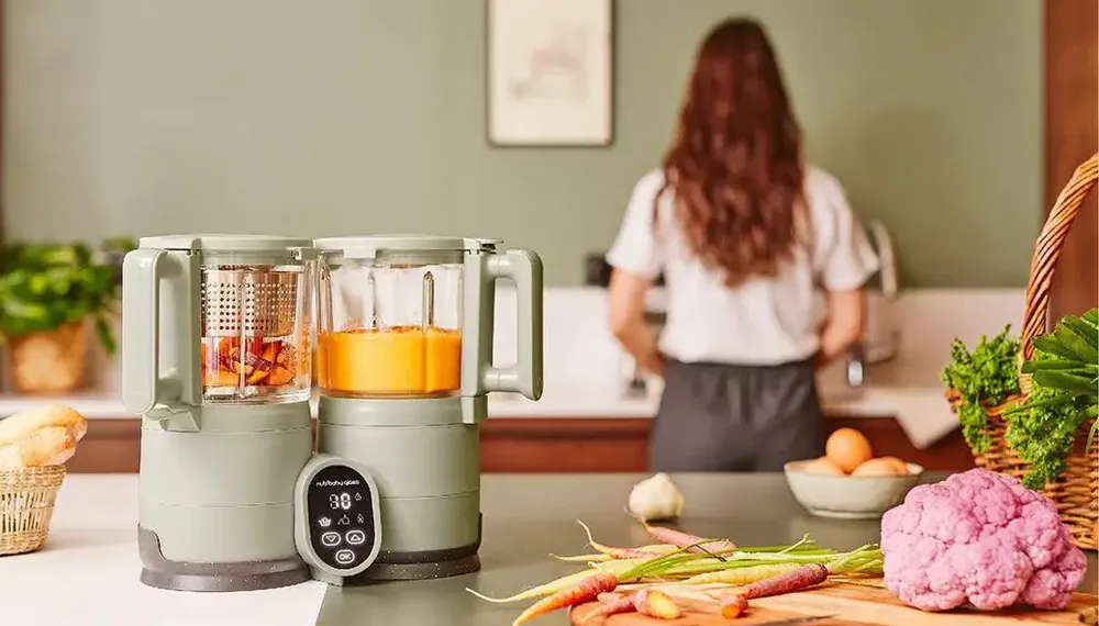 Steamer And Blender In One On Table