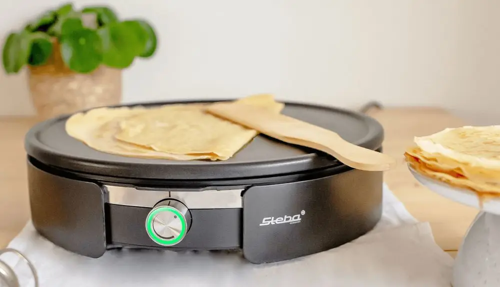 Professional Crêpe Maker With Heat Dial