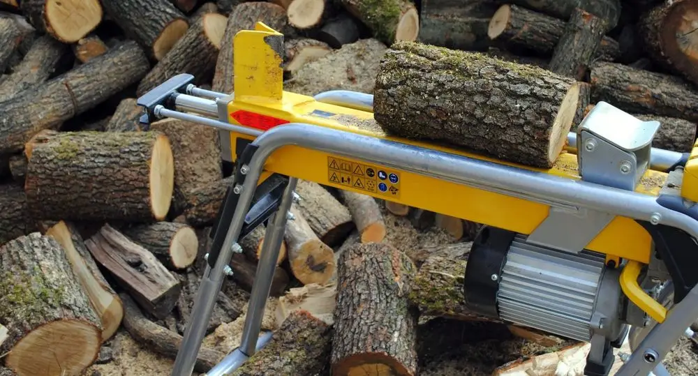 Electric Log Splitter Machine