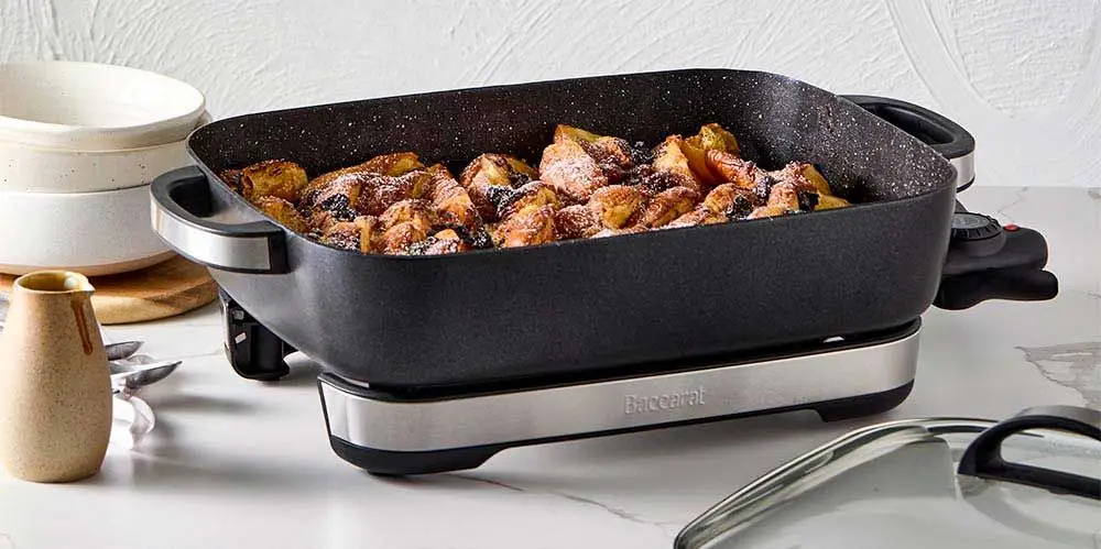 Electric Pans For Cooking In Black Baccarat
