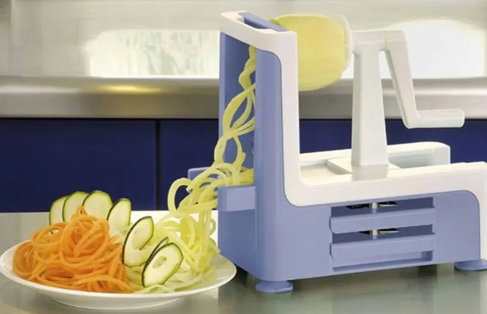 Spiral Vegetable Slicer mWith Plateful