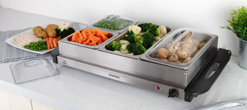 Electric Buffet Server With Carrots