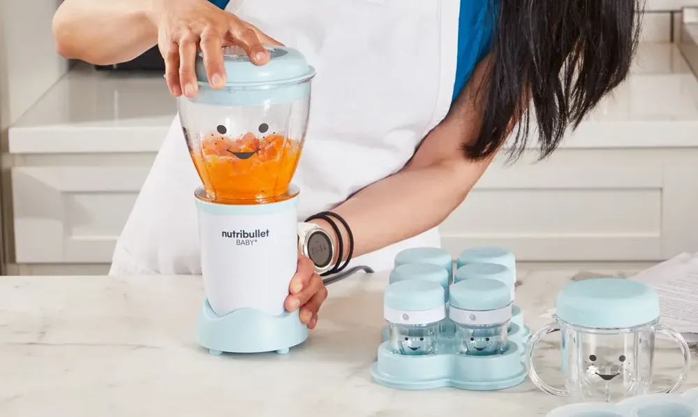 Portable Food Purée Machine With Cups