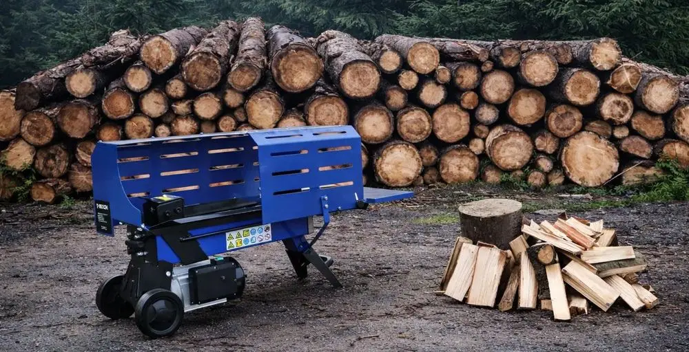 Log Wood Splitter Machine