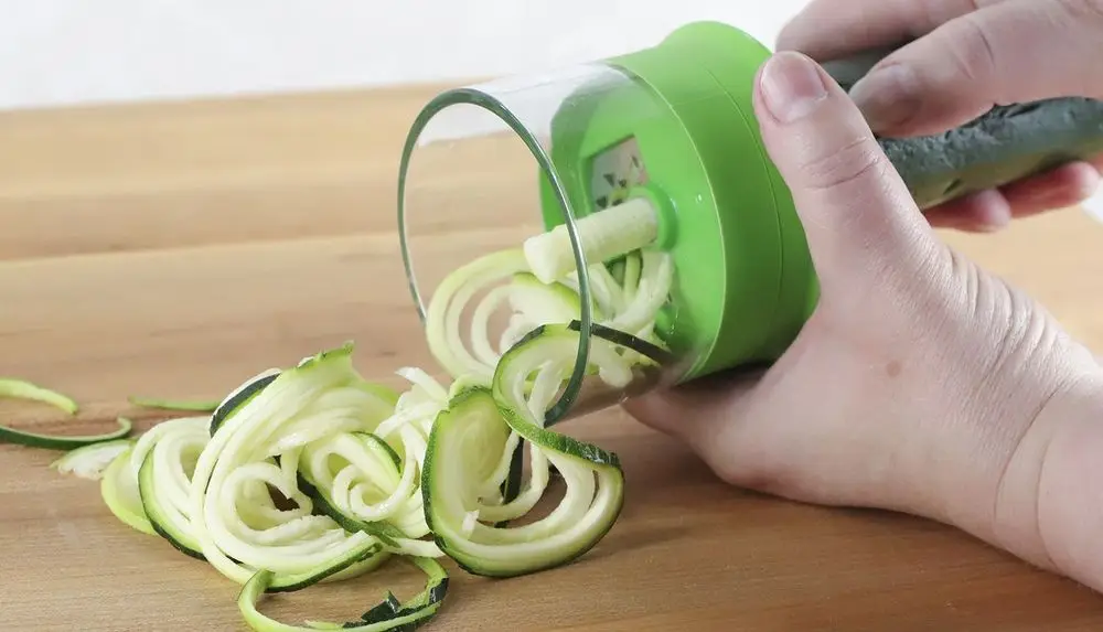 Spiral Potato Slicer In Green