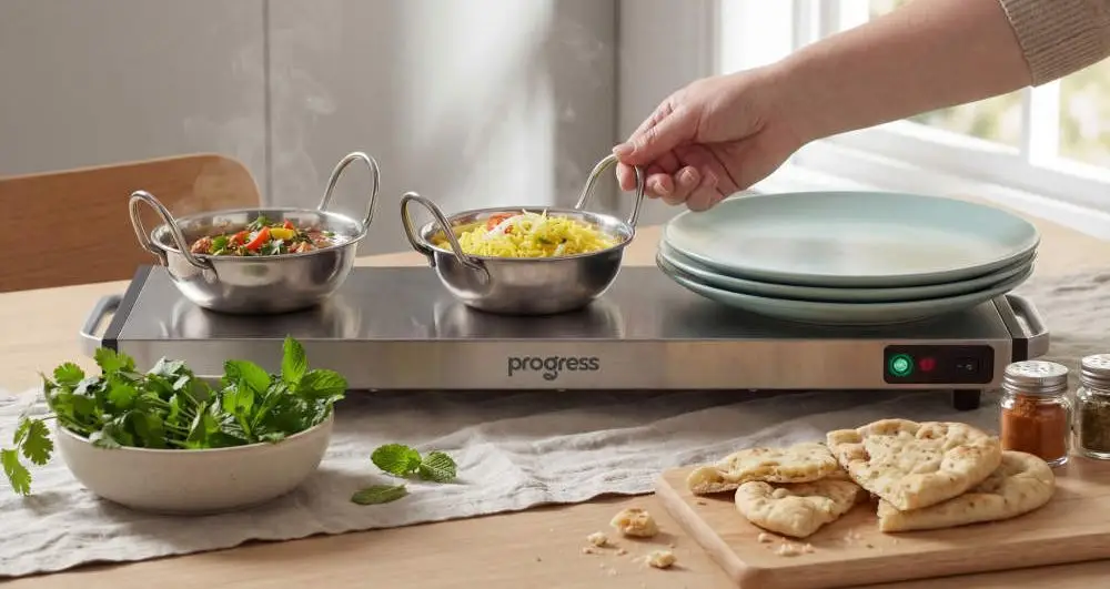 Portable Food Warmer With Bread