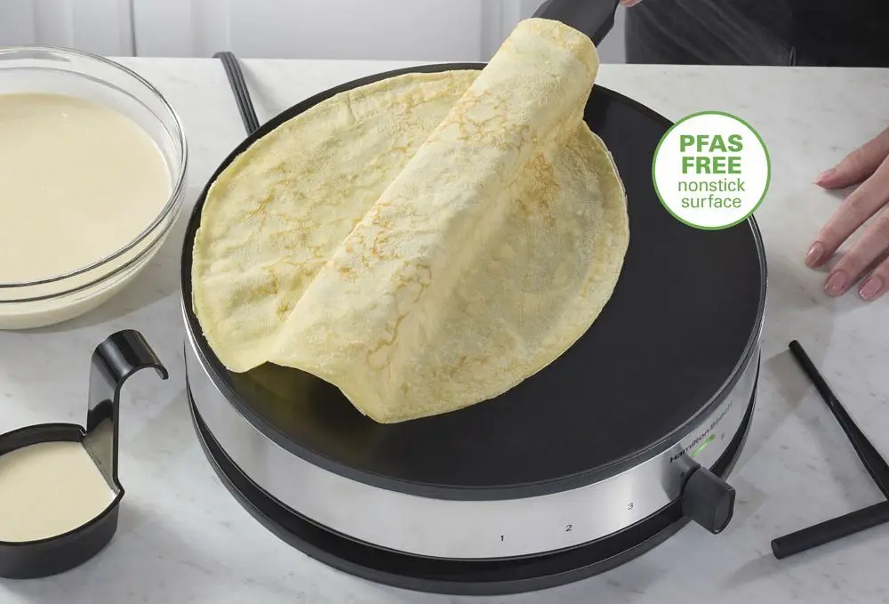 Crêpe Cooker Heating Up