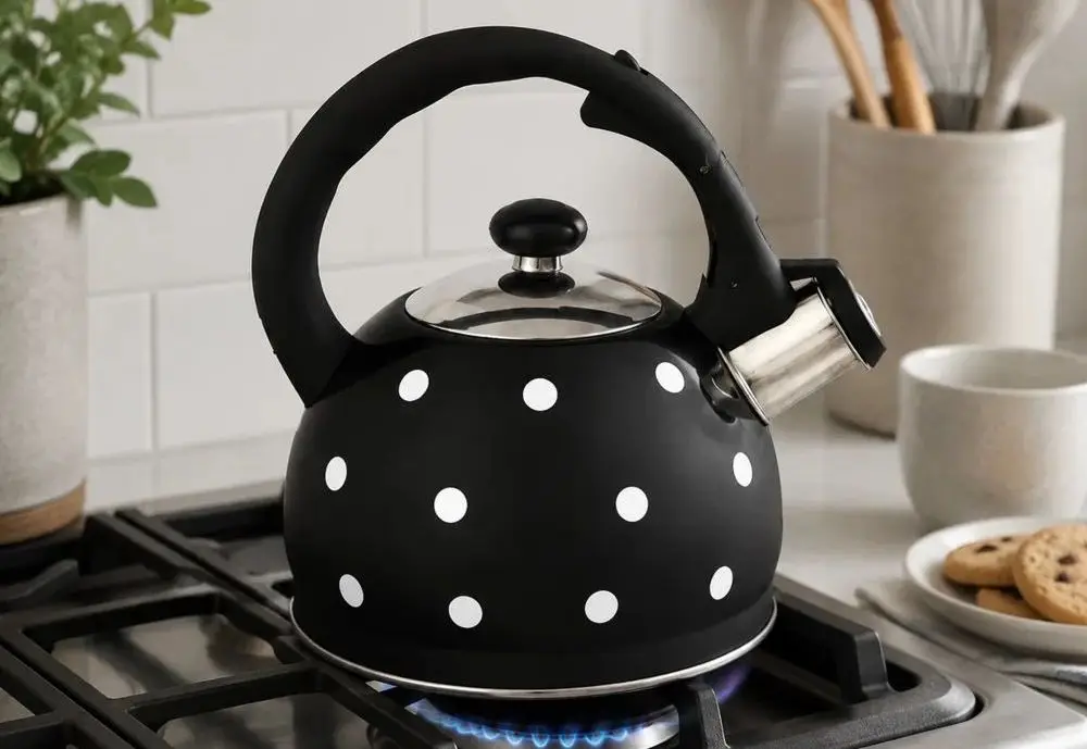 Gas Stove Top Kettle On Gas Hob